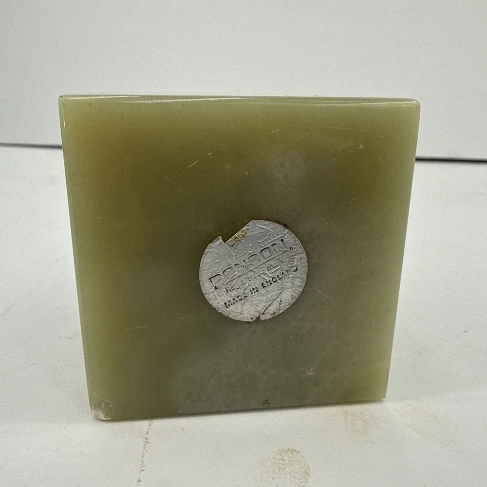 Ronson Onyx Mid Century Table Lighter Made in England Vintage